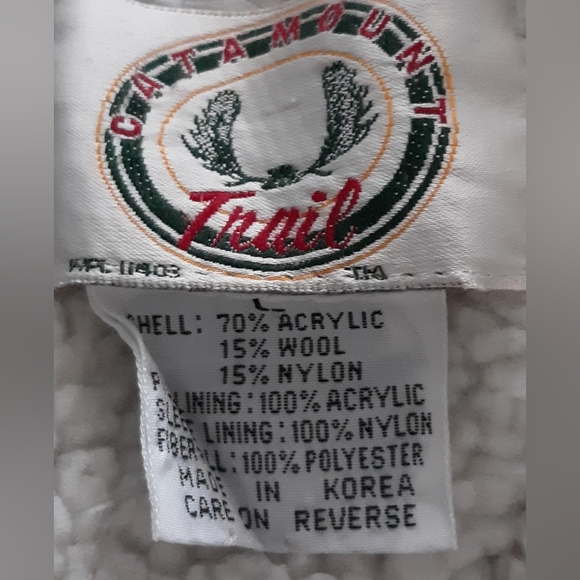 VTG Catamount Trail Wool Sherpa Jacket - Picture 7 of 7